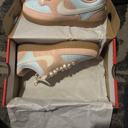 Women's Court Vision Low Sneaker Pink/Blue/Gum