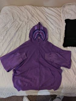 Purple Bape Hoodie