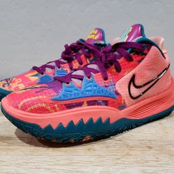 NIKE KYRIE 4 Men's Low 1 World 1 People Basketball Sneakers (9.5) Multi-Colored