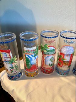 Pottery Barn Mojito glasses