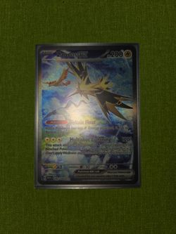 Zapdos ex Pokémon Card 202/165 Holo