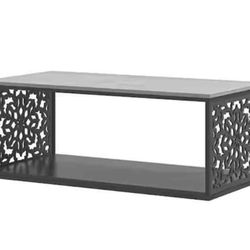 GALANO Candence Wood Top Coffee Table