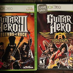 Guitar, Hero, Legend Of Rock And Guitar Hero Aerosmith