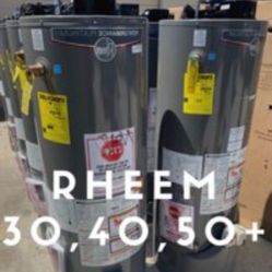 New Water Heater Rheem Performance Platinum 👏 