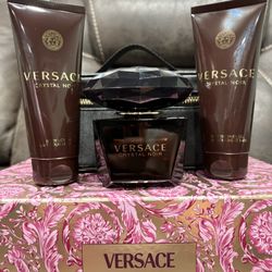 Versace Crystal Noir Perfume Set