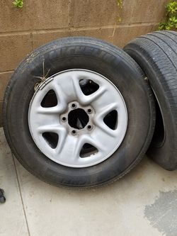 Tundra rims and tires