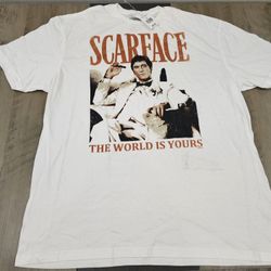 Scarface The World Is Yours Shirt Size XL New
