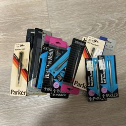 Vintage Parker Pen Refills - Some Very Old 
