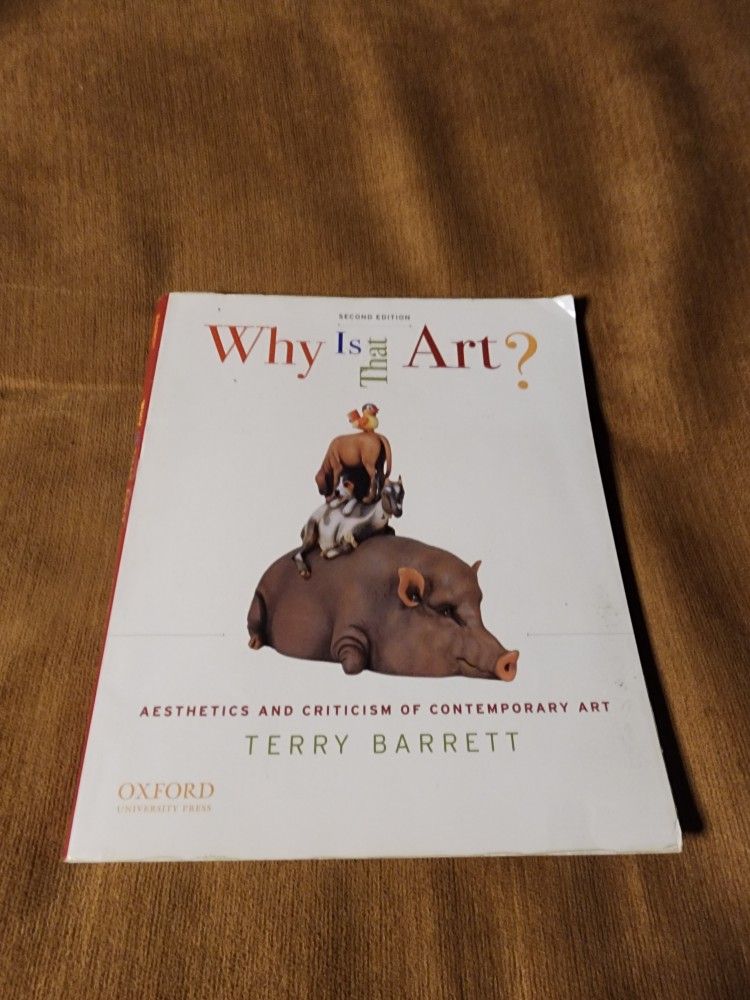 Why Is That Art Second Edition.