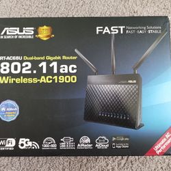 Asus gigabyte dual-band Router AC68U