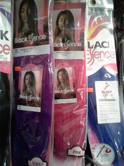 Blk essence got Summer colors,pink,blue,purple,blk