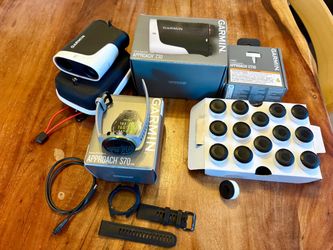 Garmin Golf Bundle: Approach S70 Watch, Z30 Rangefinder, CT10 Sensors
