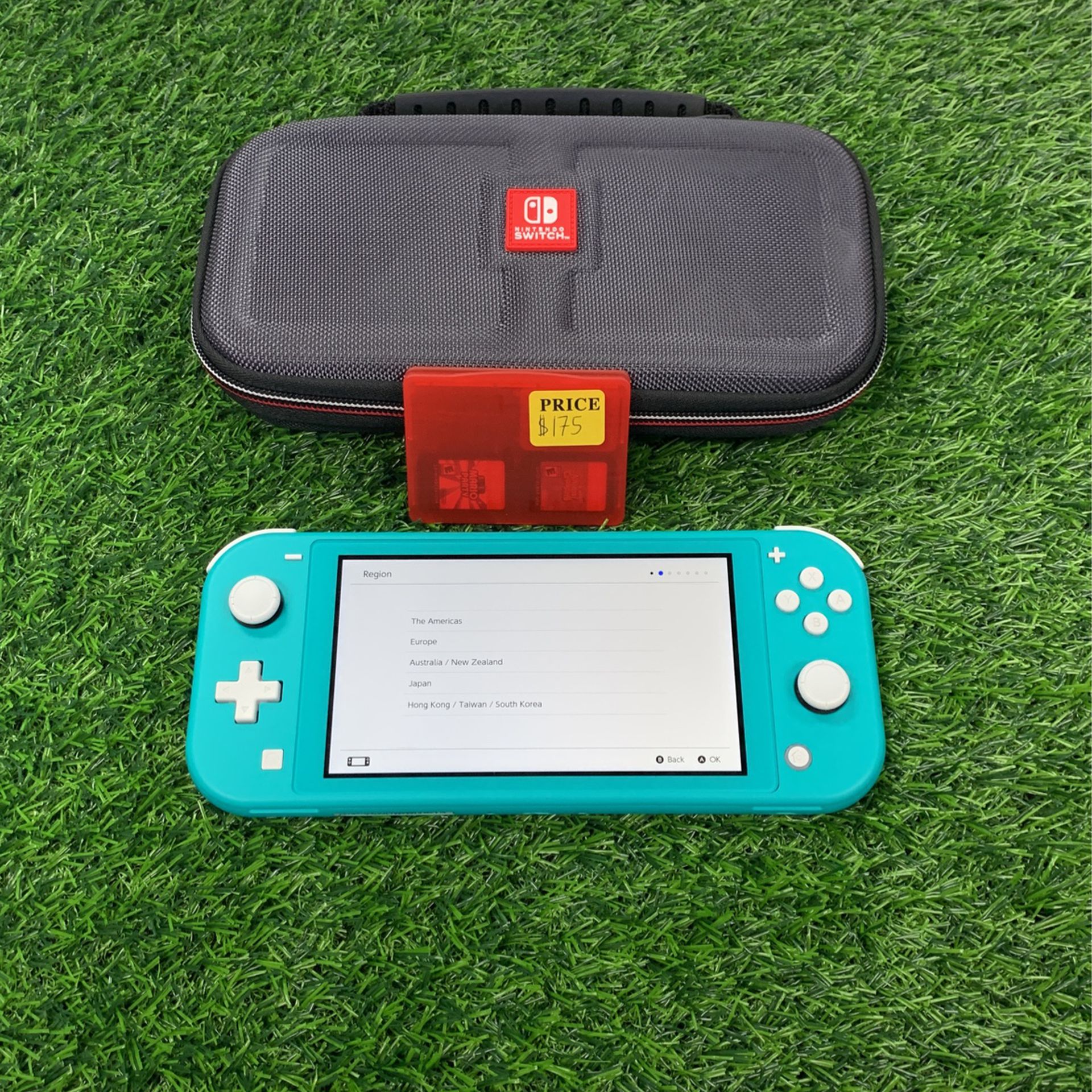 Nintendo Switch Lite Used Like New With Super Mario Party And Animal Crossing Game