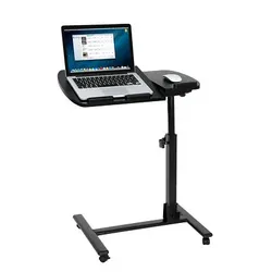 Adjustable Laptop Cart / Overbed Table with Wheels - Brand New!