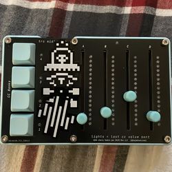 Fader bank, lumafader