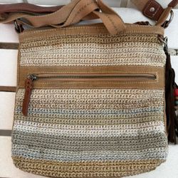 The Sak Lucia Crochet Crossbody Purse