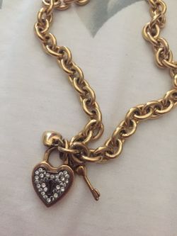 Juicy couture new heart and key 🔑