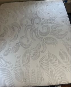 Lightly Used California King Mattress and Frame!