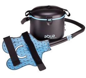 Cold Water Therapy and Hot Water Therapy System - Circulating Personal Heat/Cooling Device by Aqua Relief (ARS w/Universal Pad)