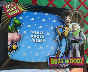 Brand new Toy story, picture frame, Buzz and Woody and the gang