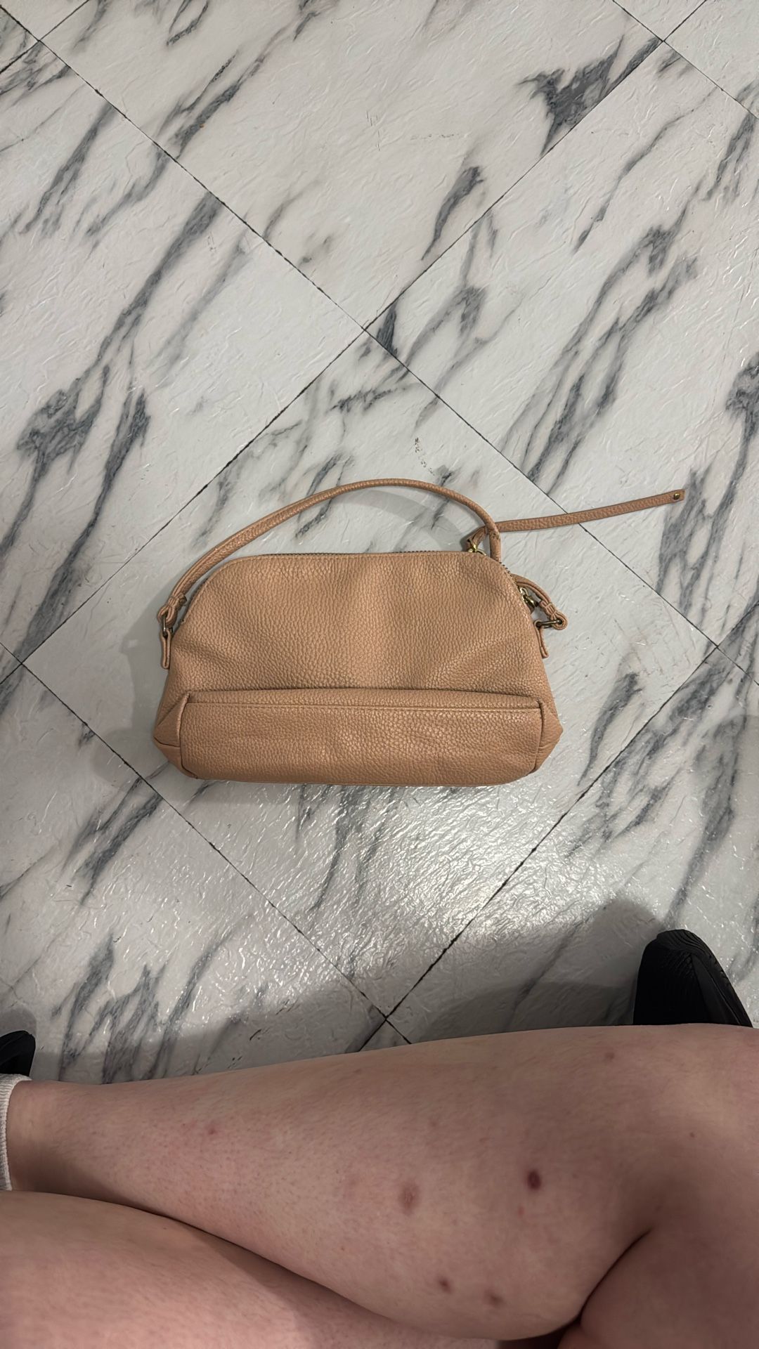 Beige Crossbody Bag