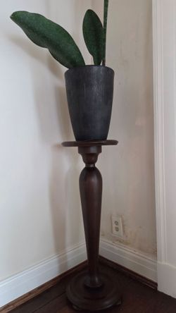 Vintage Mahogany side table / plant stand