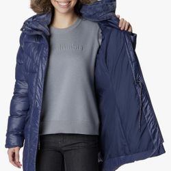Brand new Columbia PEAK TO PARK II Faux-Fur Hood Insulated Jacket 3x