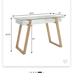 Beautiful Light Color Desk 