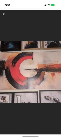 Large Abstract Canvas Wall Art