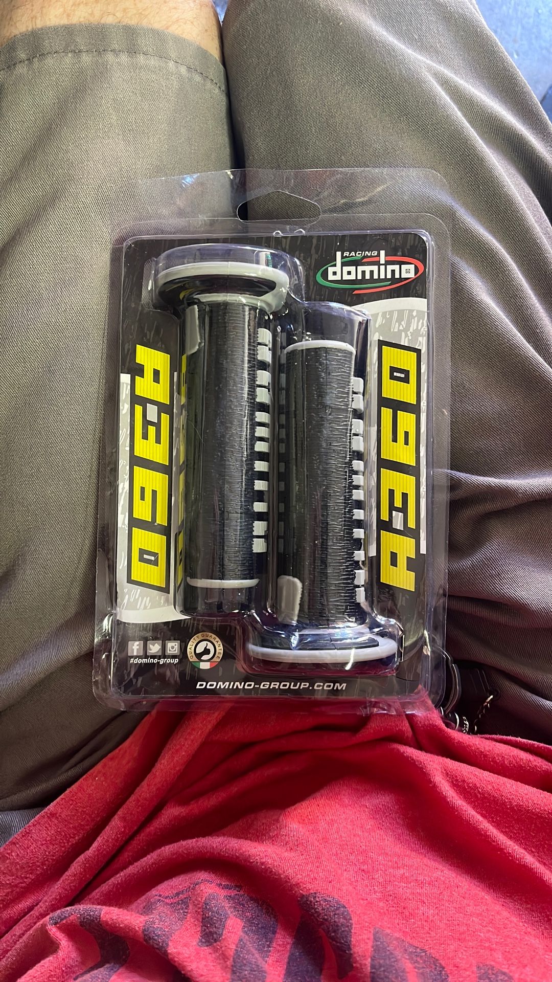2025 Domino Racing A360 black and grey