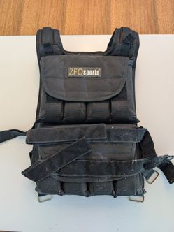 Zfo 40lb Weighted Vest