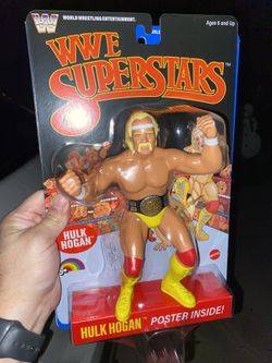 WWE Superstars Hulk Hogan black card LJN variant