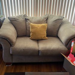 Sofa And Love Seat Plus Table