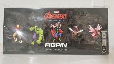 San Diego Comic Con 2023 Exclusive Marvel Avengers 'Beyond Earth's Mightiest' FiGPiN Collection Box Set