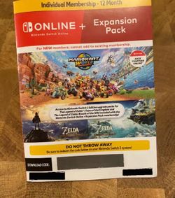 Nintendo Online Membership Code
