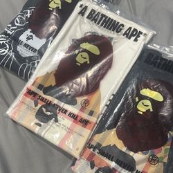 Bathing Ape Shirts Large 