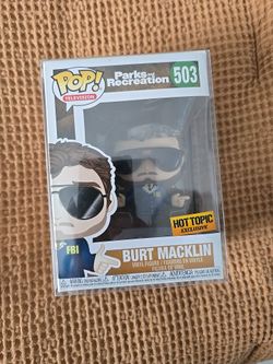 Funko pop tv parks and recreation Burt Macklin
