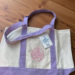 Large Lavender Trader Joe’s Tote 