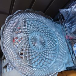 14" Crystal Platter