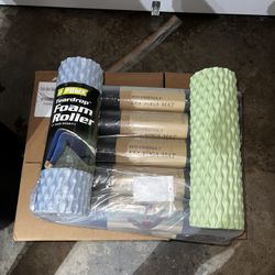 Yoga Mat And Foam Roller Bundle! 