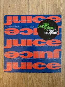 Big Daddy Kane – “Nuff’ Respect” (Original 1993 Promo 12”) • Rare First-State Tupac Gun Cover • Juice Soundtrack