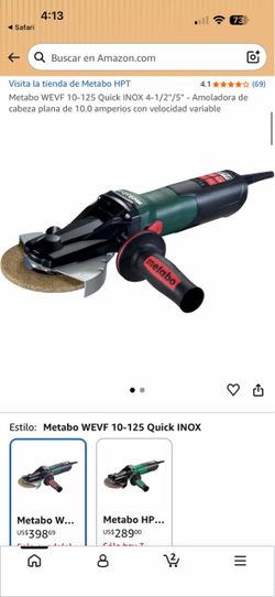 Metabo grinder