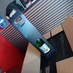 50 Black Wine Carriers