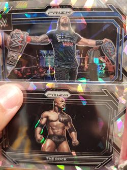 Roman Reigns & The Rock Iced Prizm