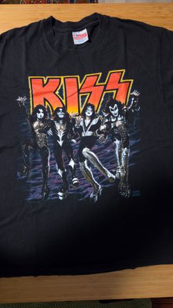 Vintage 1991 KISS DESTROYER Graphic T-Shirt
