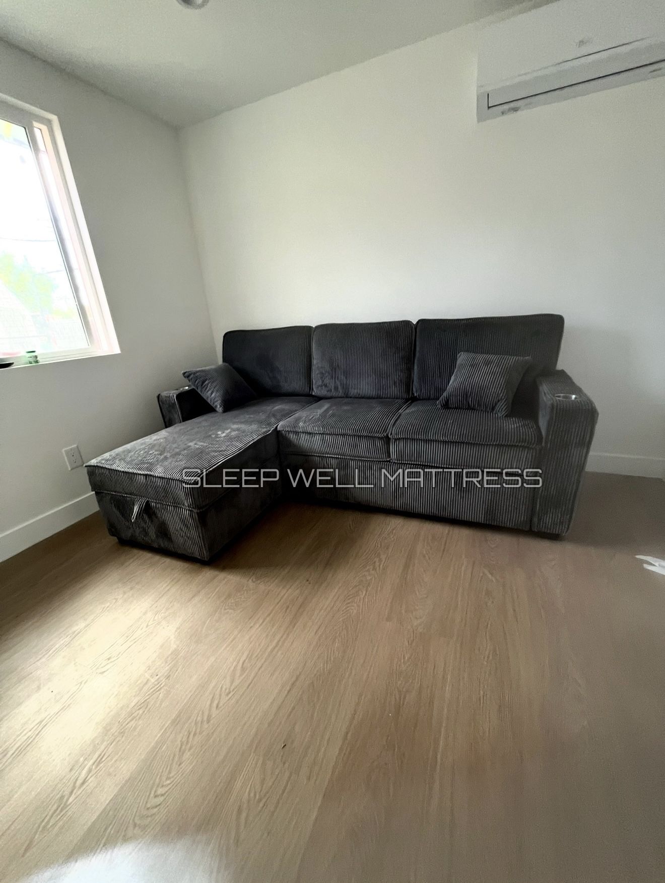 New Black Sofa