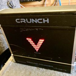 CRUNCH 1100 Watts BASSS” Amplifier 