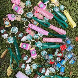 Starbucks Keychains 