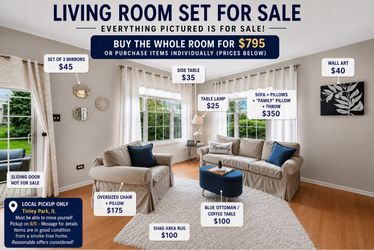 LIVING ROOM SET