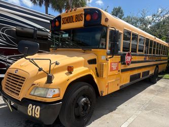 2011 blue bird school bus